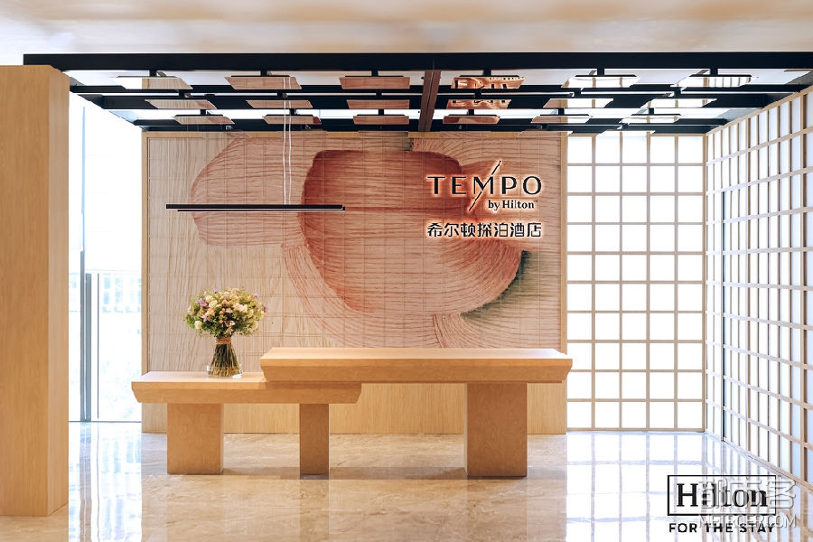 希尔顿探泊品牌发布会现场 – 酒店接待台设计.jpg